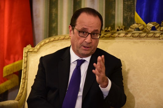 Φ.Ολάντ: «Η αντιμετώπιση του ISIS στο Ιράκ θα αποτρέψει επιθέσεις στη Γαλλία»